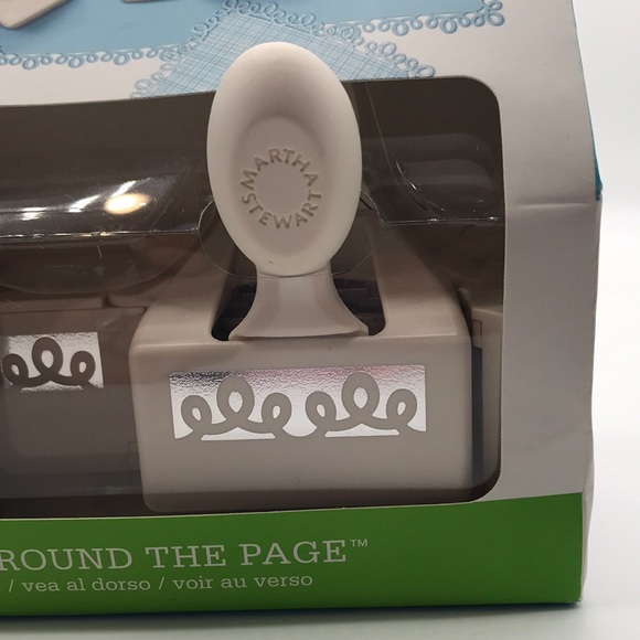 Martha Stewart Paper Punch Ribbon Loop Around The Page NWT 2 Punch set - Picture 6 of 9